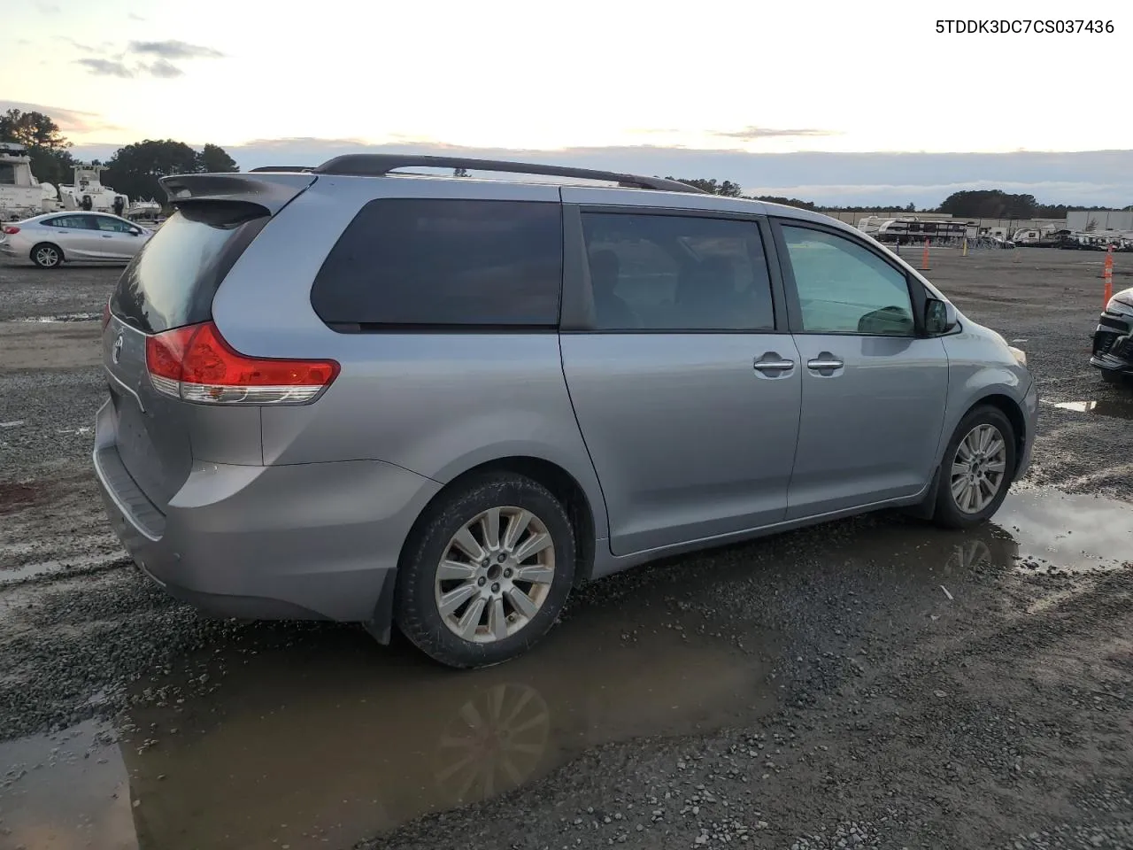 2012 Toyota Sienna Xle VIN: 5TDDK3DC7CS037436 Lot: 79178984