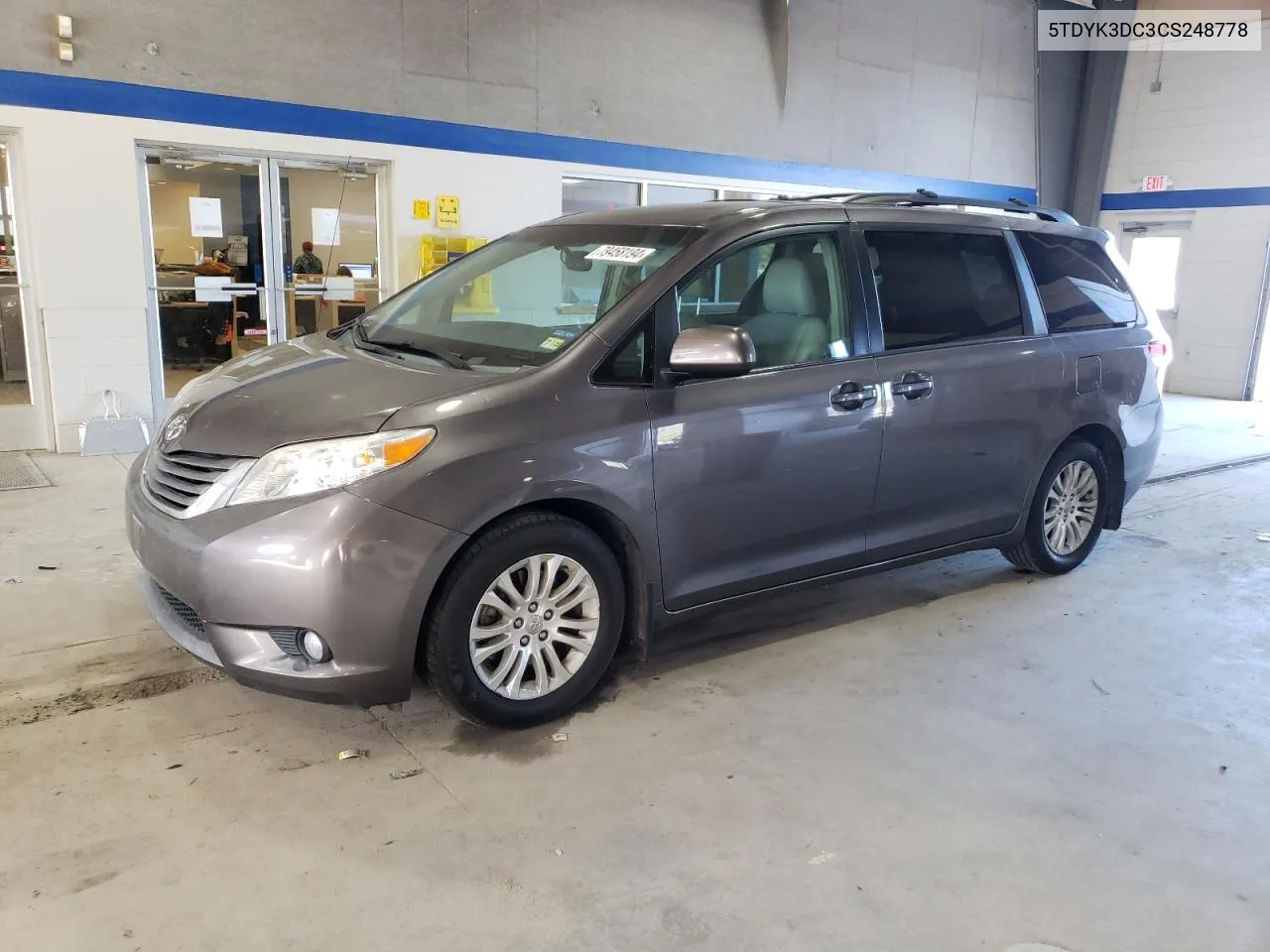 2012 Toyota Sienna Xle VIN: 5TDYK3DC3CS248778 Lot: 79458194