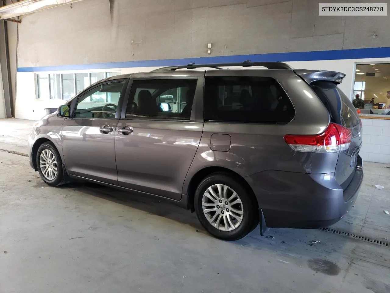 2012 Toyota Sienna Xle VIN: 5TDYK3DC3CS248778 Lot: 79458194