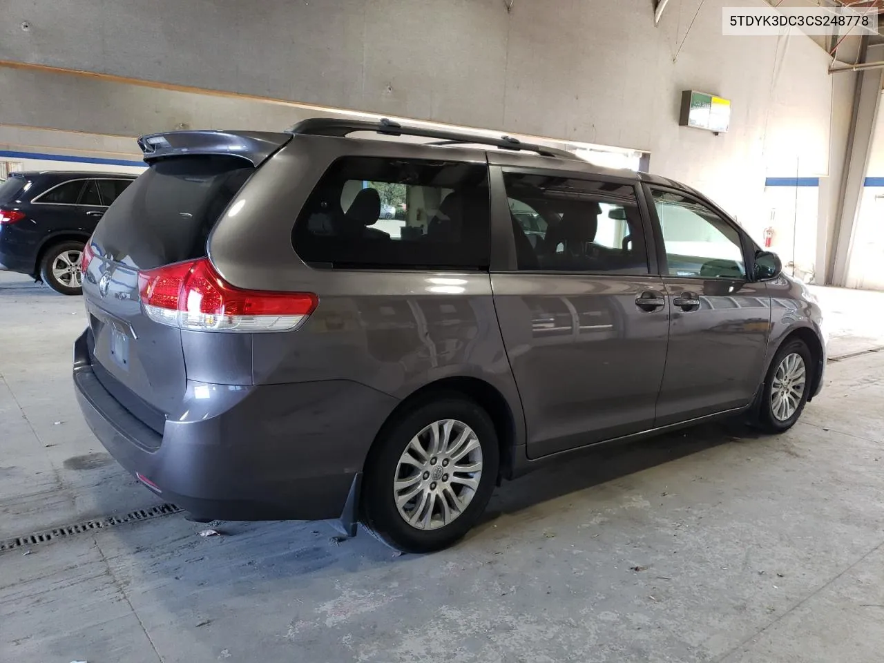 2012 Toyota Sienna Xle VIN: 5TDYK3DC3CS248778 Lot: 79458194