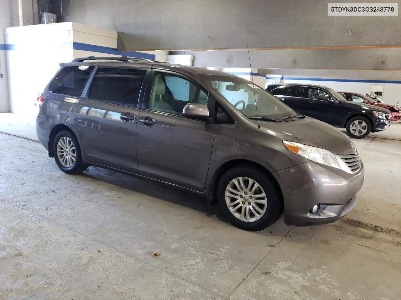 2012 Toyota Sienna Xle VIN: 5TDYK3DC3CS248778 Lot: 79458194