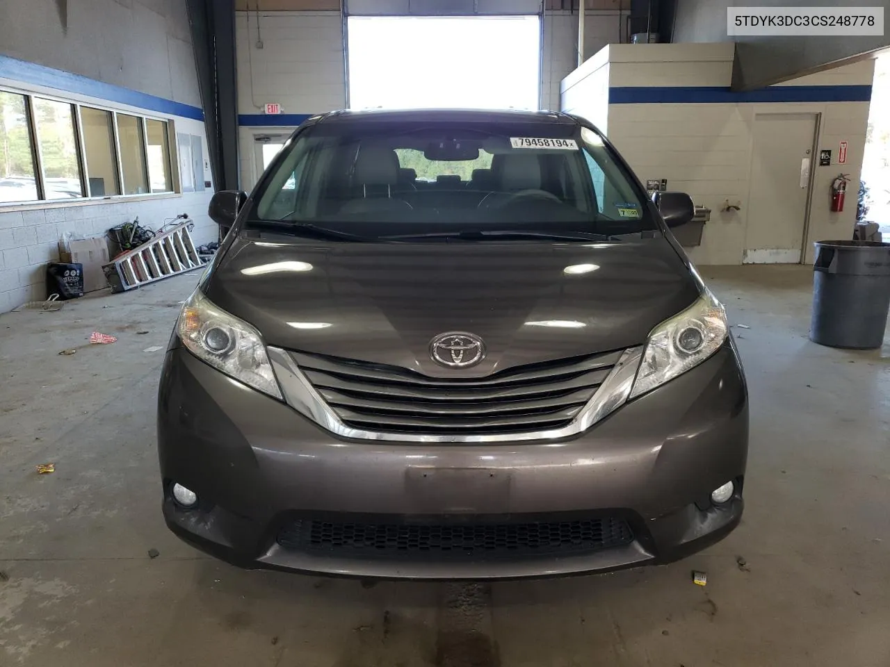 2012 Toyota Sienna Xle VIN: 5TDYK3DC3CS248778 Lot: 79458194