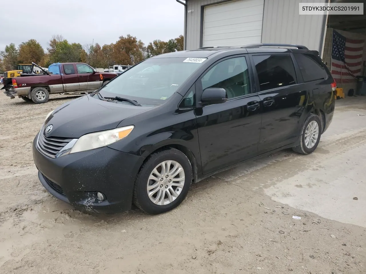 2012 Toyota Sienna Xle VIN: 5TDYK3DCXCS201991 Lot: 79459834