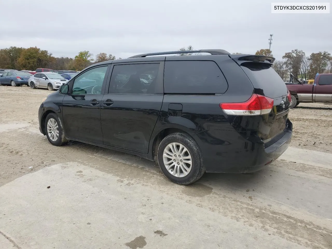 2012 Toyota Sienna Xle VIN: 5TDYK3DCXCS201991 Lot: 79459834