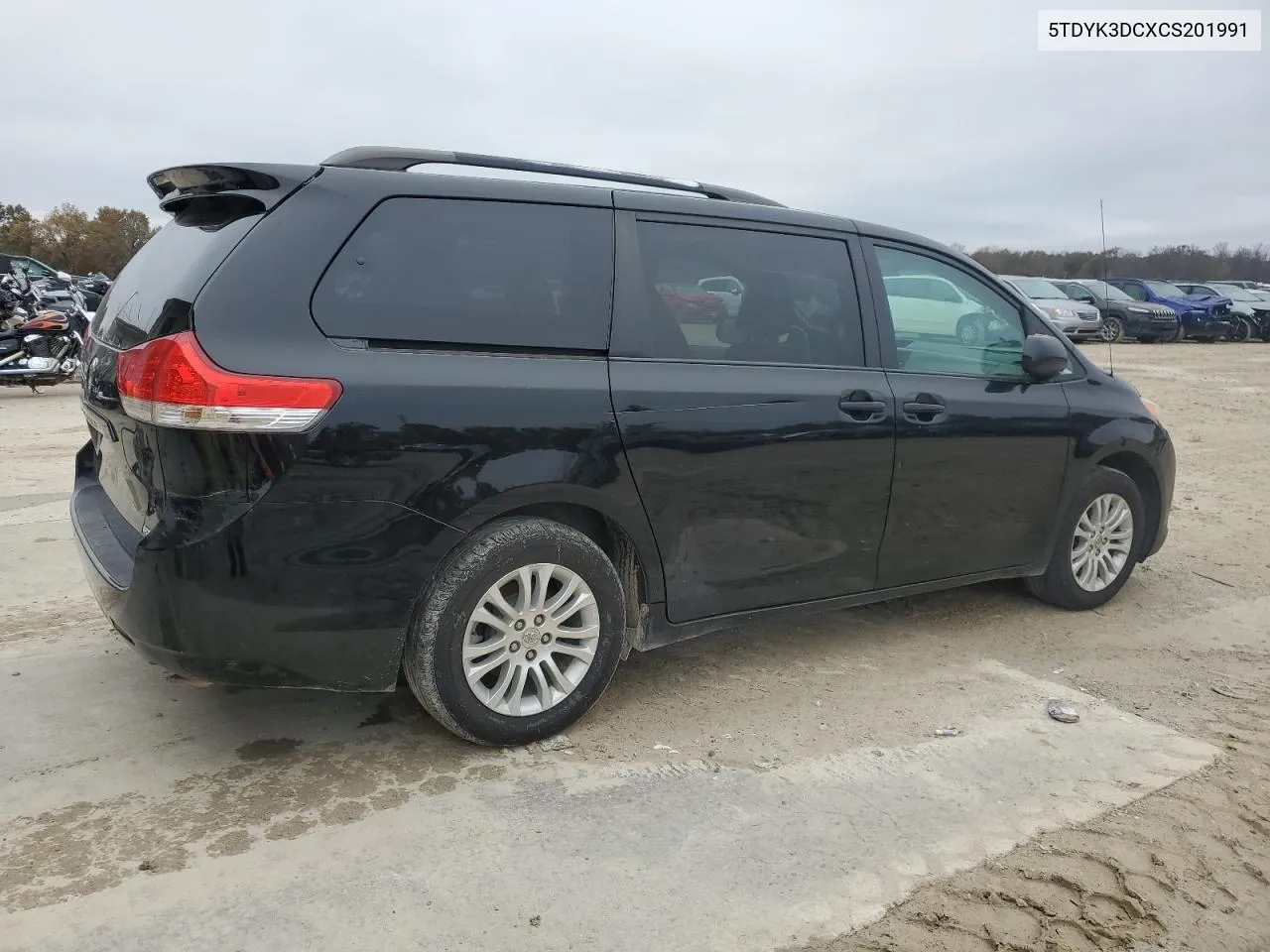 2012 Toyota Sienna Xle VIN: 5TDYK3DCXCS201991 Lot: 79459834