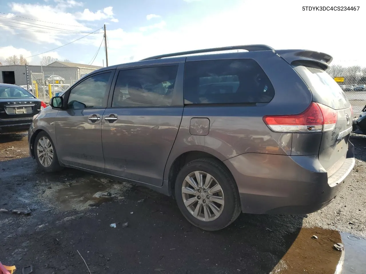 2012 Toyota Sienna Xle VIN: 5TDYK3DC4CS234467 Lot: 79632944