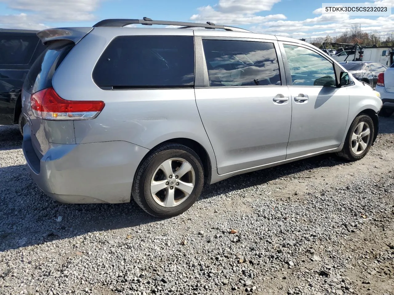 2012 Toyota Sienna Le VIN: 5TDKK3DC5CS232023 Lot: 79825964