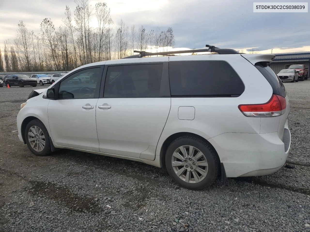 2012 Toyota Sienna Xle VIN: 5TDDK3DC2CS038039 Lot: 79874004