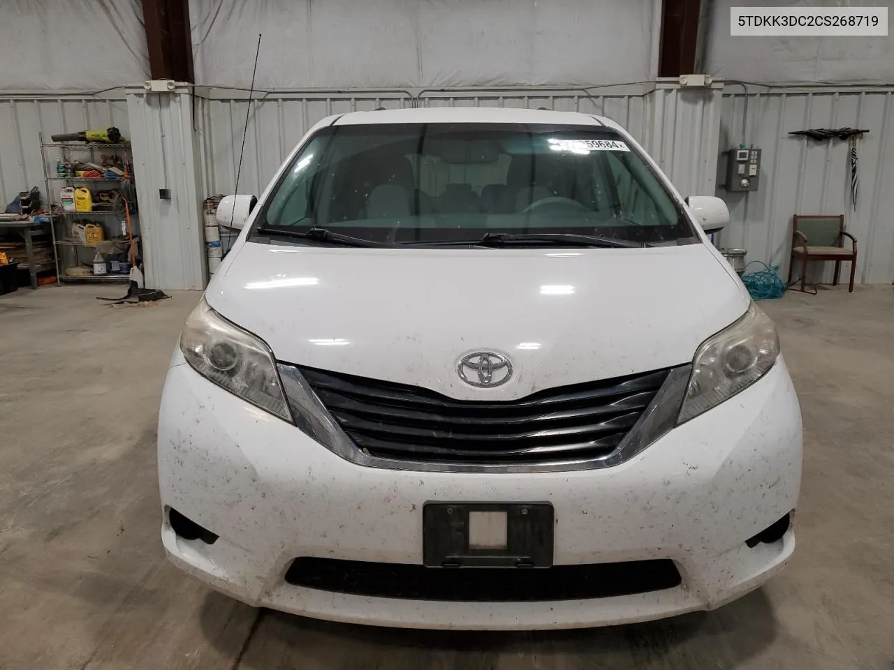 2012 Toyota Sienna Le VIN: 5TDKK3DC2CS268719 Lot: 79959684