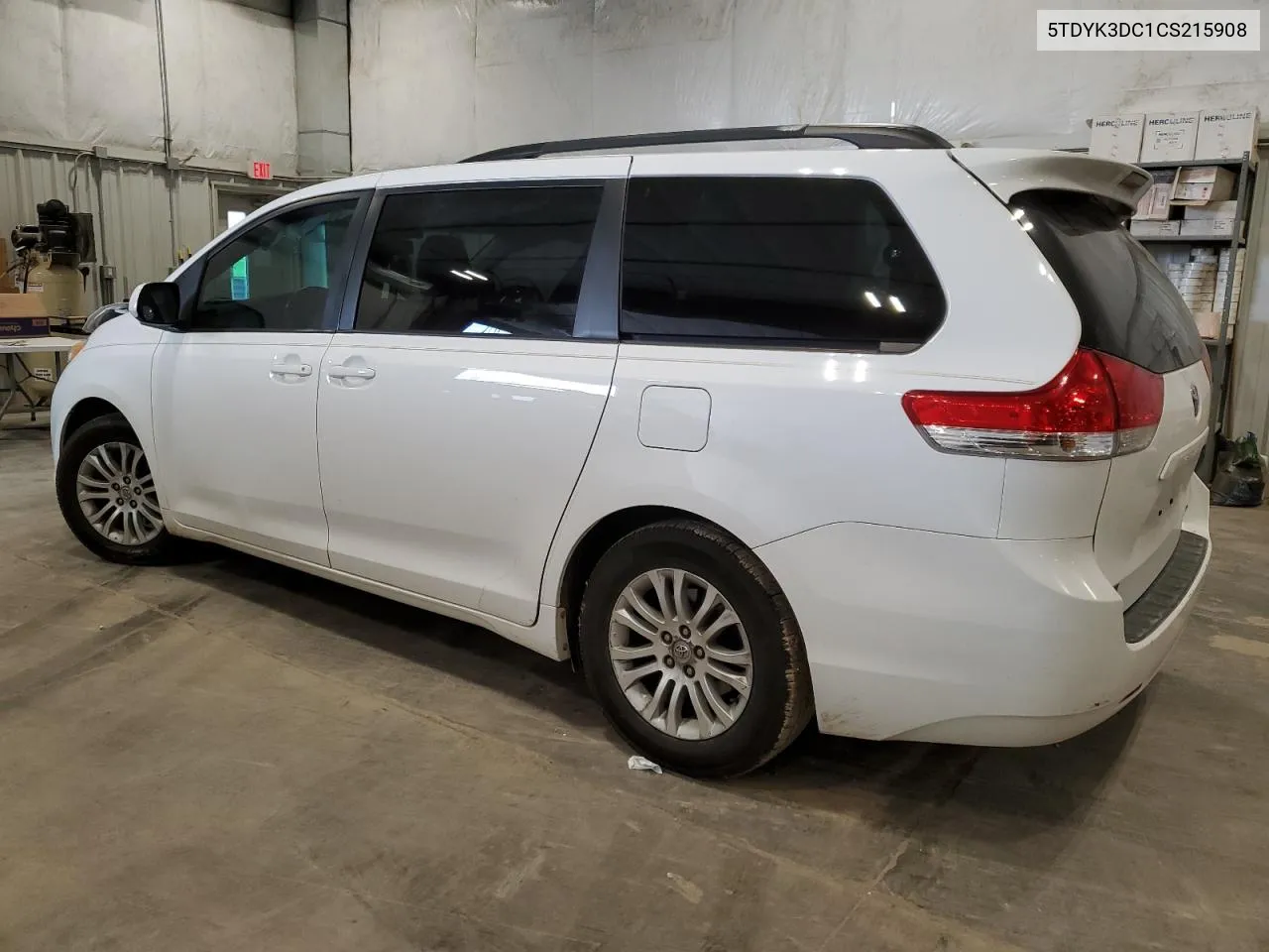 2012 Toyota Sienna Xle VIN: 5TDYK3DC1CS215908 Lot: 80283174