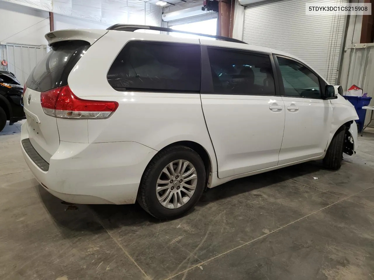 2012 Toyota Sienna Xle VIN: 5TDYK3DC1CS215908 Lot: 80283174