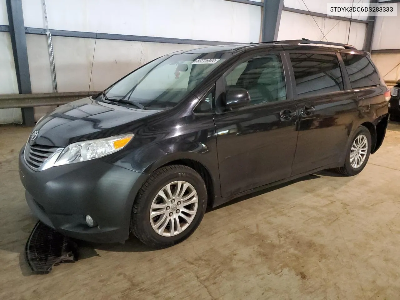 2013 Toyota Sienna Xle VIN: 5TDYK3DC6DS283333 Lot: 52215494