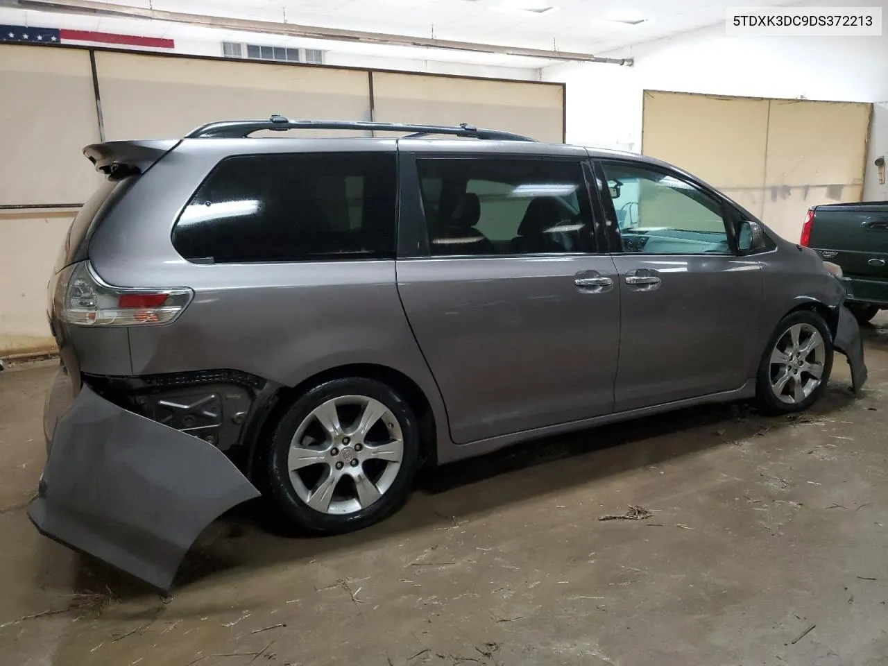 2013 Toyota Sienna Sport VIN: 5TDXK3DC9DS372213 Lot: 53641094