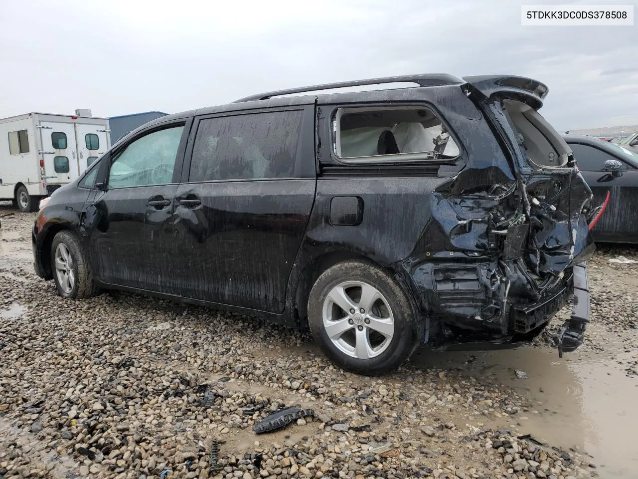 2013 Toyota Sienna Le VIN: 5TDKK3DC0DS378508 Lot: 62577783