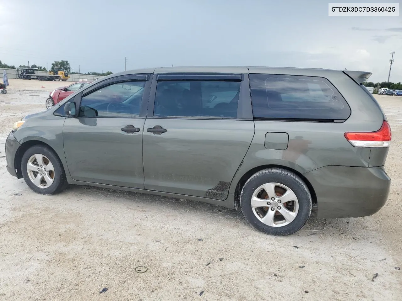 2013 Toyota Sienna VIN: 5TDZK3DC7DS360425 Lot: 63086304