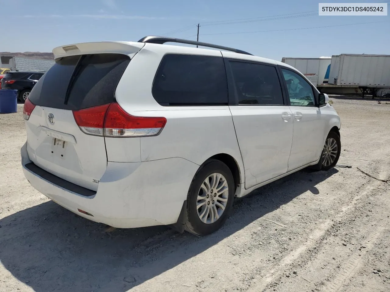 2013 Toyota Sienna Xle VIN: 5TDYK3DC1DS405242 Lot: 66152764