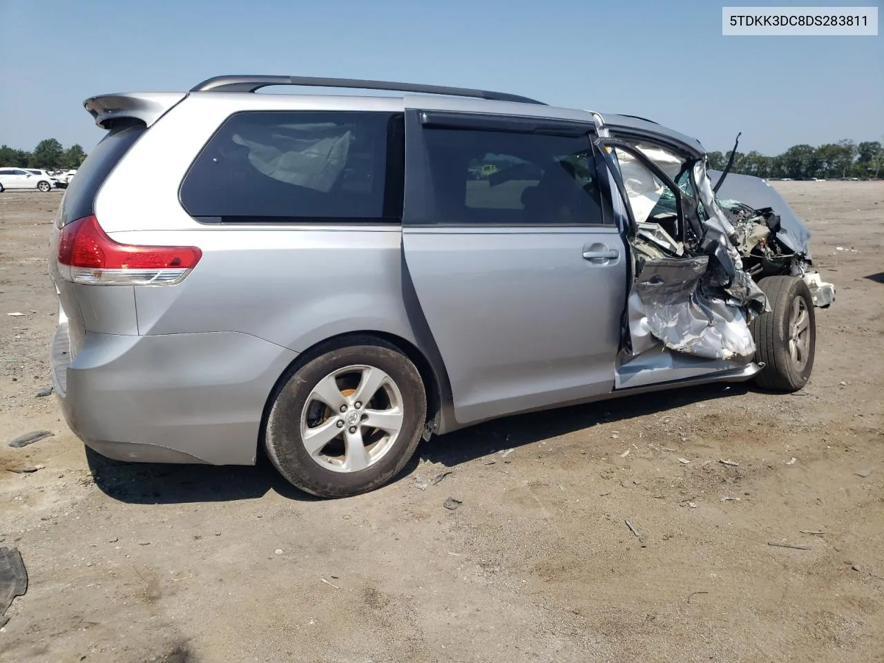 5TDKK3DC8DS283811 2013 Toyota Sienna Le