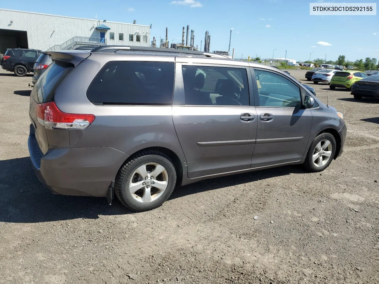 2013 Toyota Sienna Le VIN: 5TDKK3DC1DS292155 Lot: 68726614