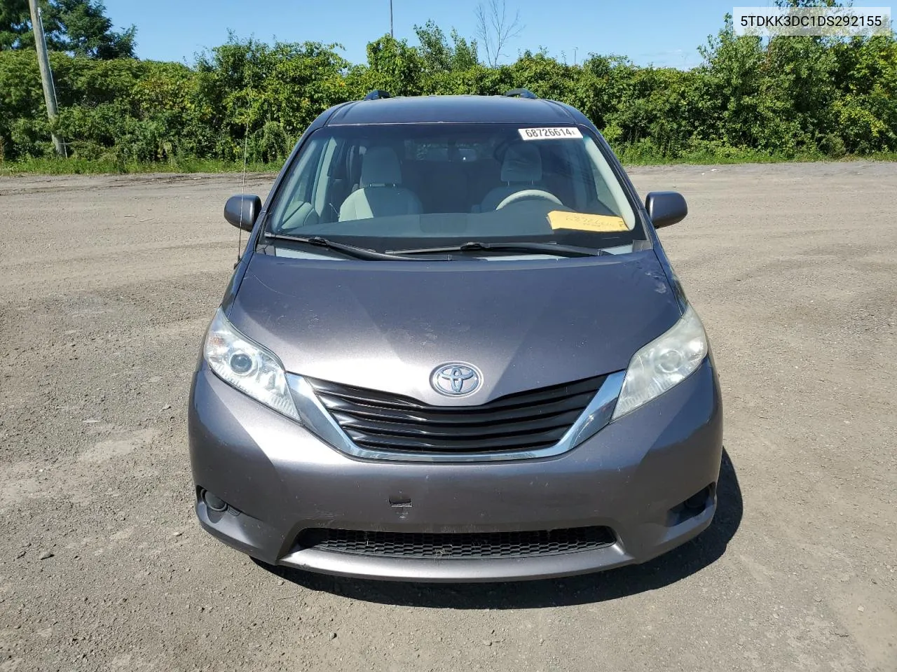 5TDKK3DC1DS292155 2013 Toyota Sienna Le