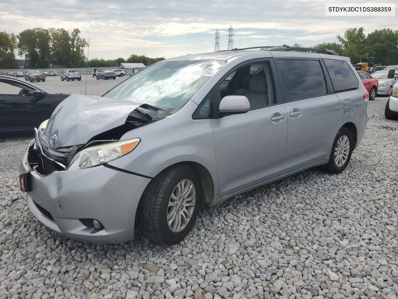 2013 Toyota Sienna Xle VIN: 5TDYK3DC1DS388359 Lot: 69025244