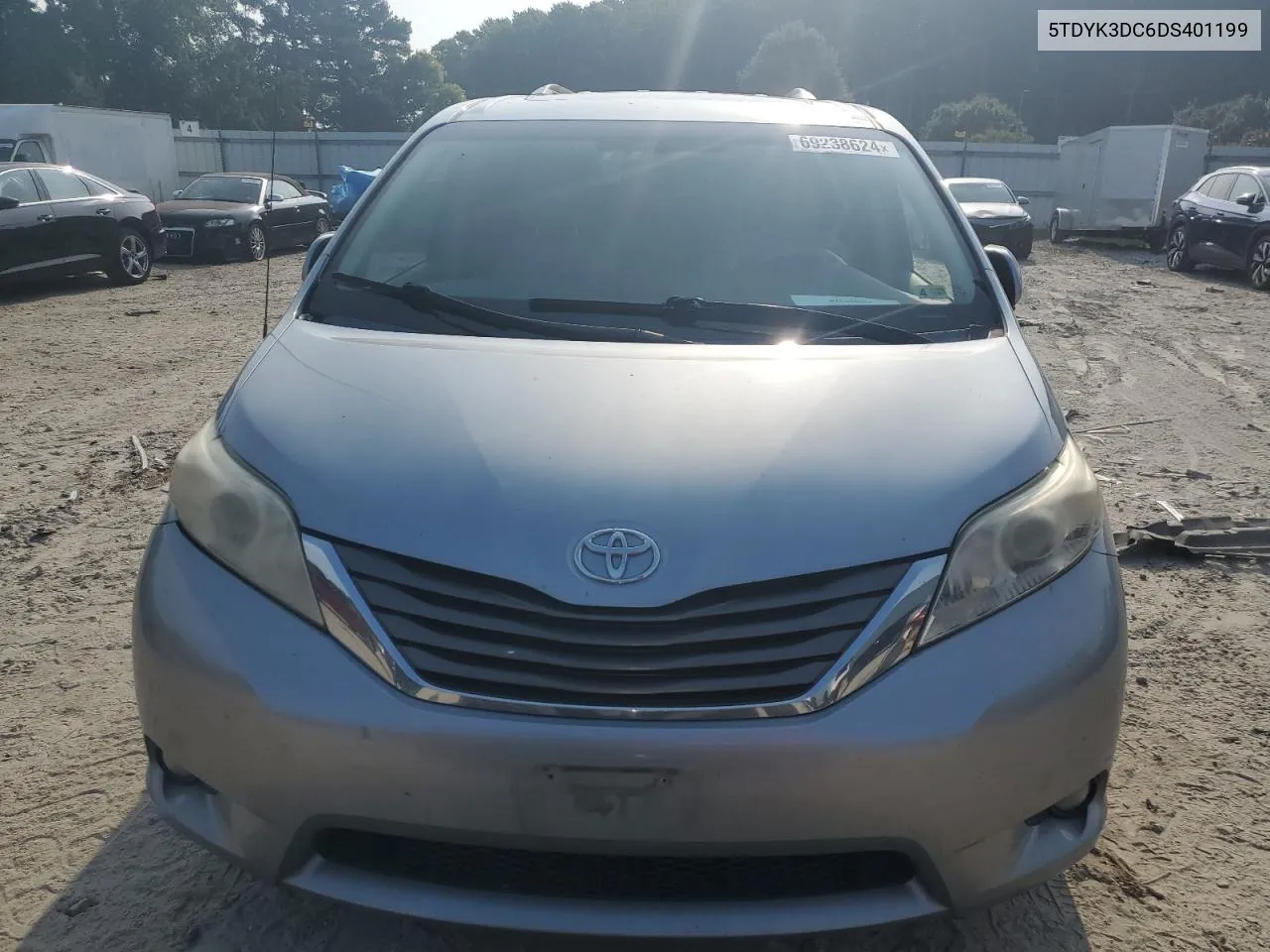 5TDYK3DC6DS401199 2013 Toyota Sienna Xle