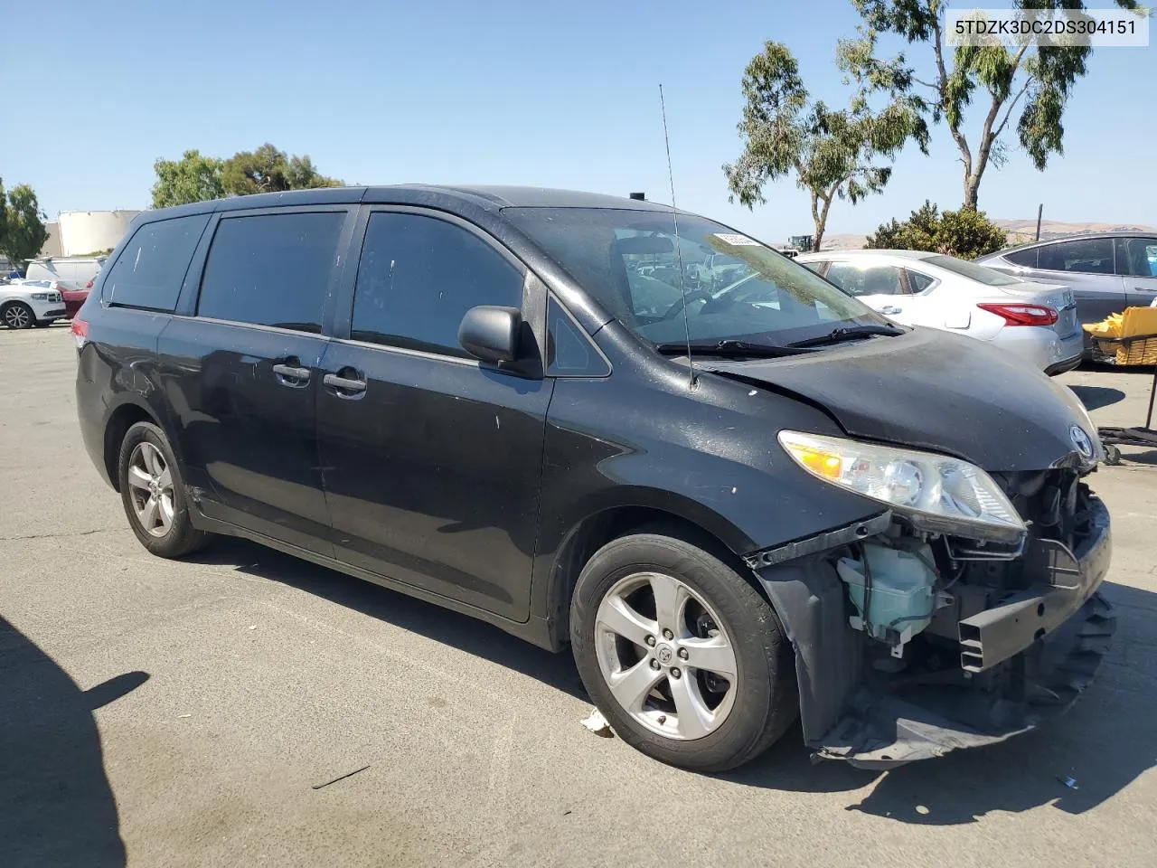 2013 Toyota Sienna VIN: 5TDZK3DC2DS304151 Lot: 69382644