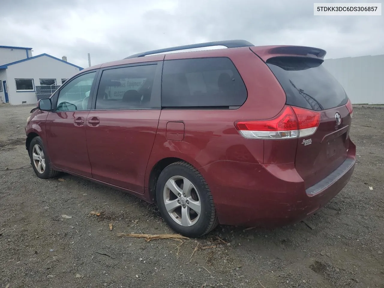 2013 Toyota Sienna Le VIN: 5TDKK3DC6DS306857 Lot: 69592894