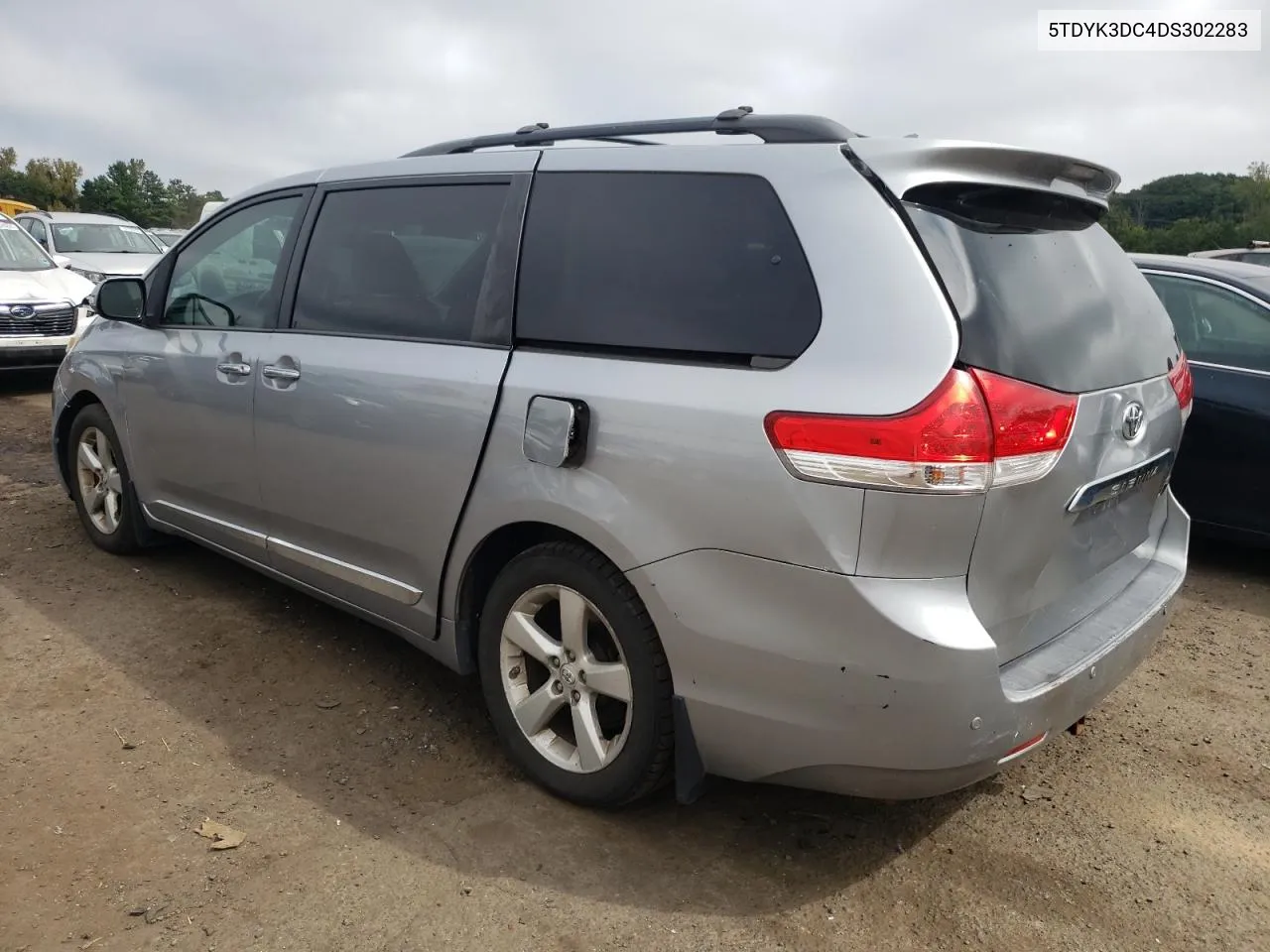 2013 Toyota Sienna Xle VIN: 5TDYK3DC4DS302283 Lot: 70599644