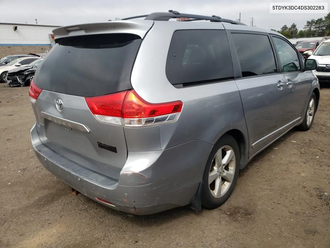 2013 Toyota Sienna Xle VIN: 5TDYK3DC4DS302283 Lot: 70599644