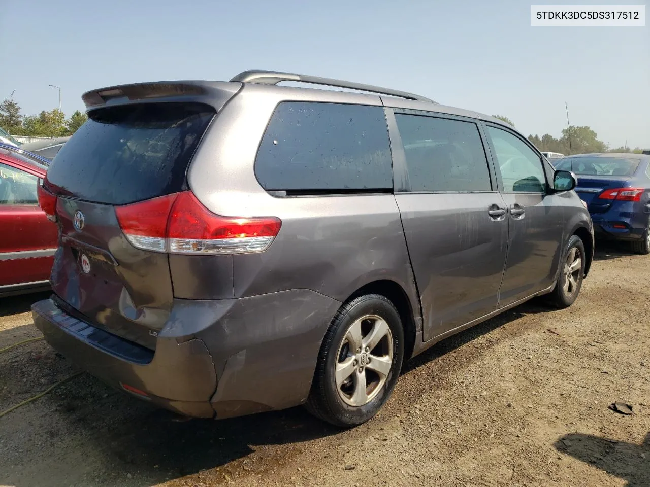 5TDKK3DC5DS317512 2013 Toyota Sienna Le