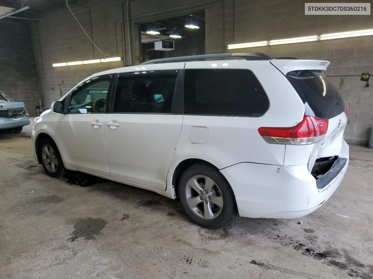 2013 Toyota Sienna Le VIN: 5TDKK3DC7DS360216 Lot: 70844094