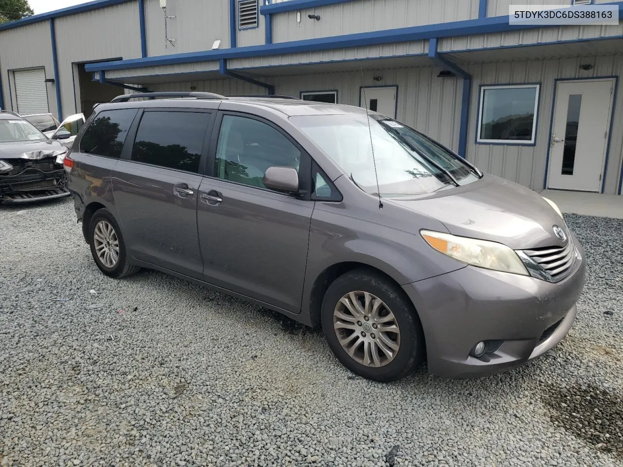 2013 Toyota Sienna Xle VIN: 5TDYK3DC6DS388163 Lot: 70863474