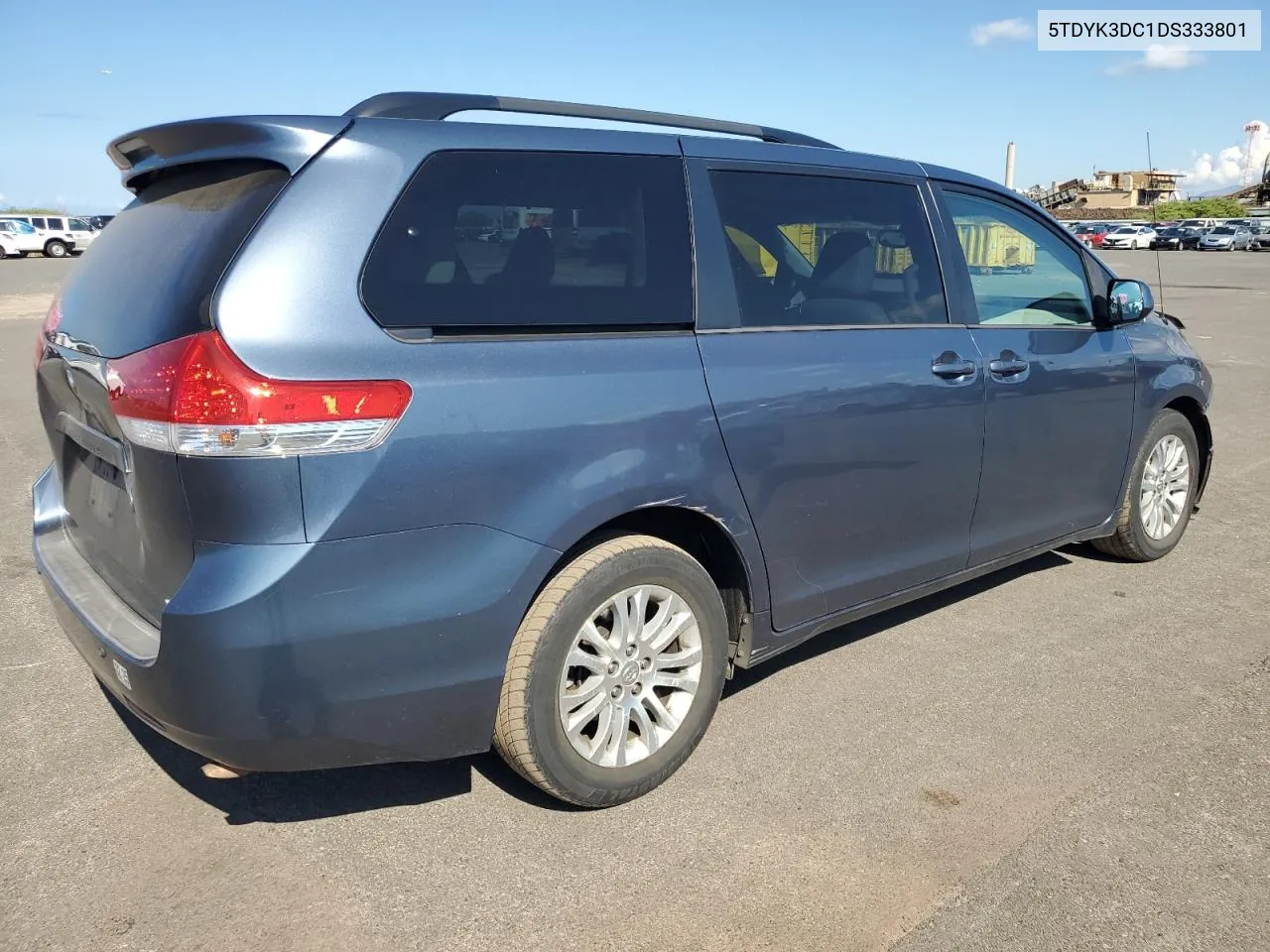 2013 Toyota Sienna Xle VIN: 5TDYK3DC1DS333801 Lot: 71124564