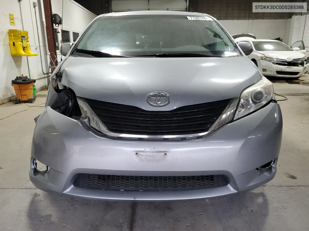 2013 Toyota Sienna Le VIN: 5TDKK3DC0DS285388 Lot: 71301764