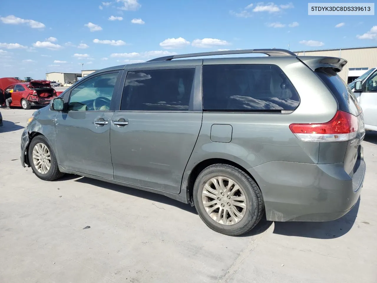 2013 Toyota Sienna Xle VIN: 5TDYK3DC8DS339613 Lot: 71957414