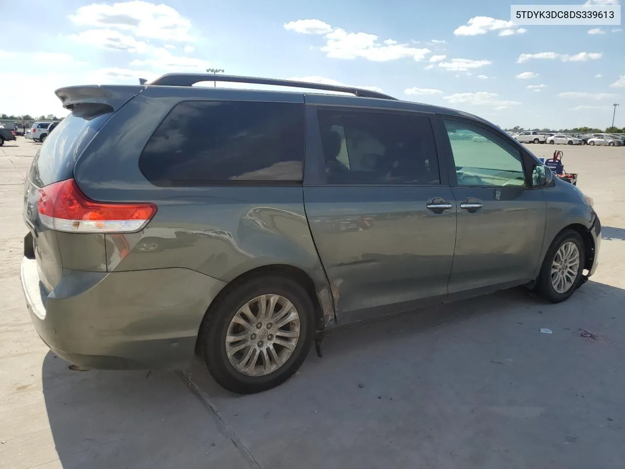 2013 Toyota Sienna Xle VIN: 5TDYK3DC8DS339613 Lot: 71957414