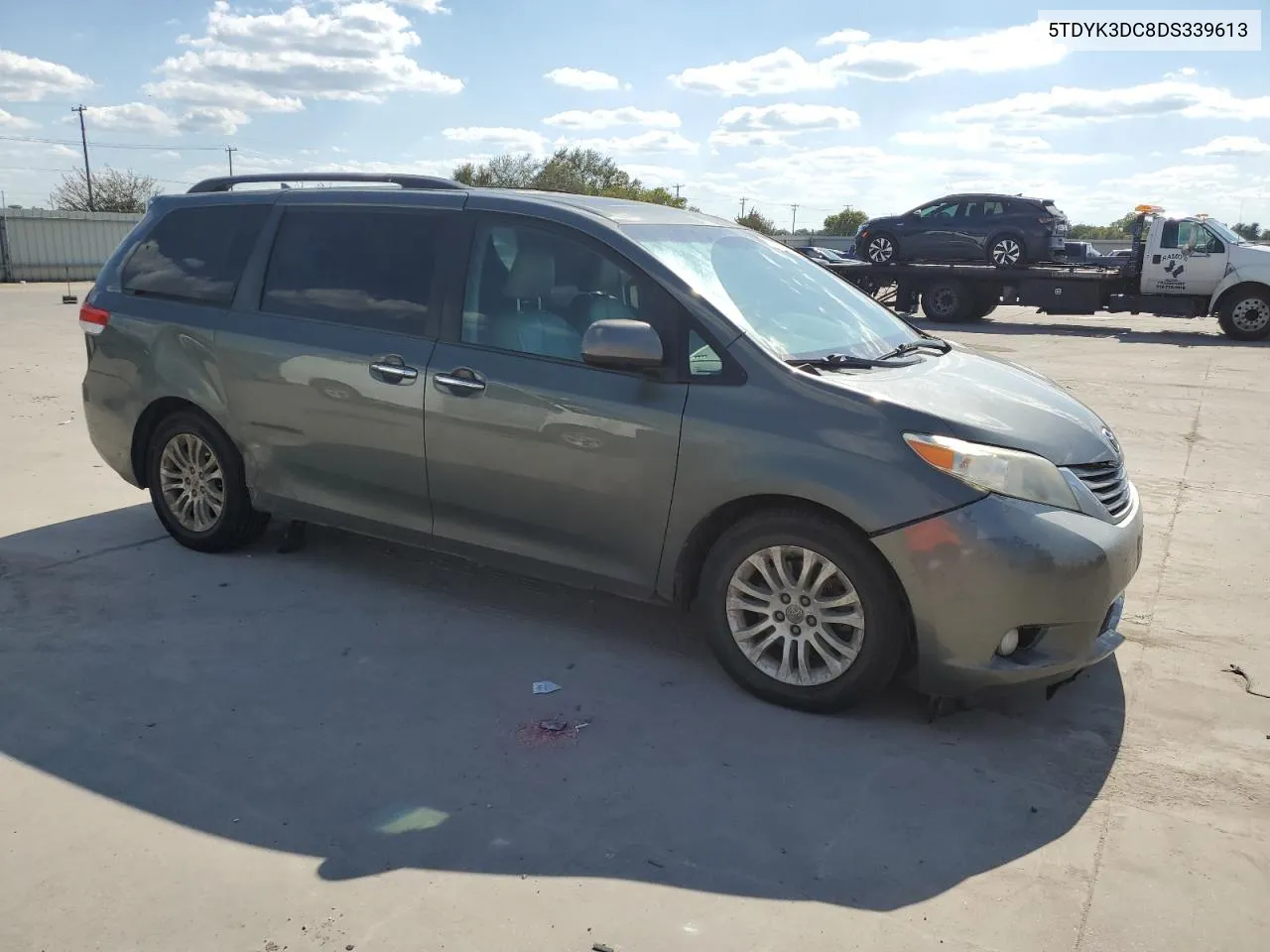 2013 Toyota Sienna Xle VIN: 5TDYK3DC8DS339613 Lot: 71957414