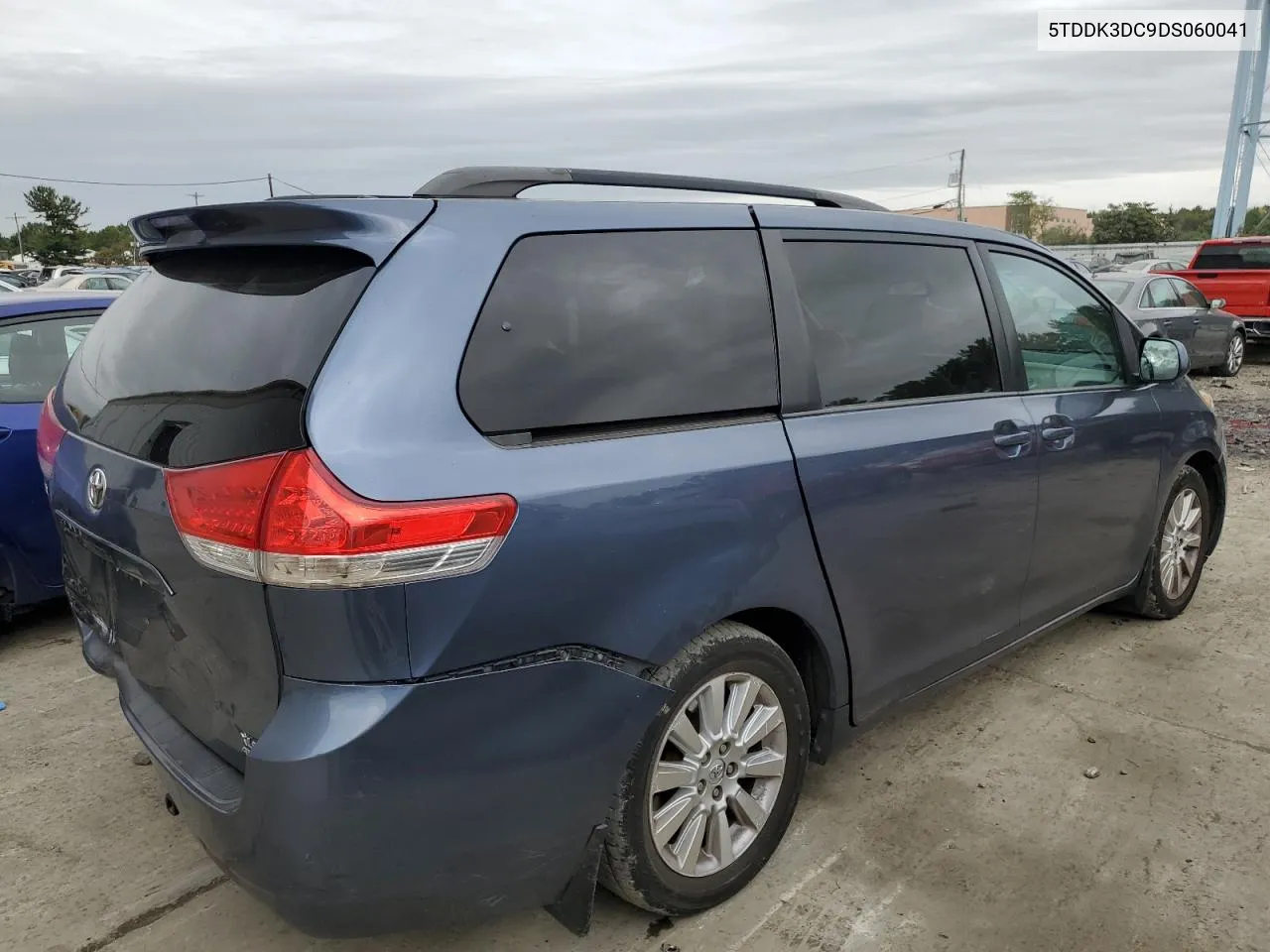 2013 Toyota Sienna Xle VIN: 5TDDK3DC9DS060041 Lot: 71966624