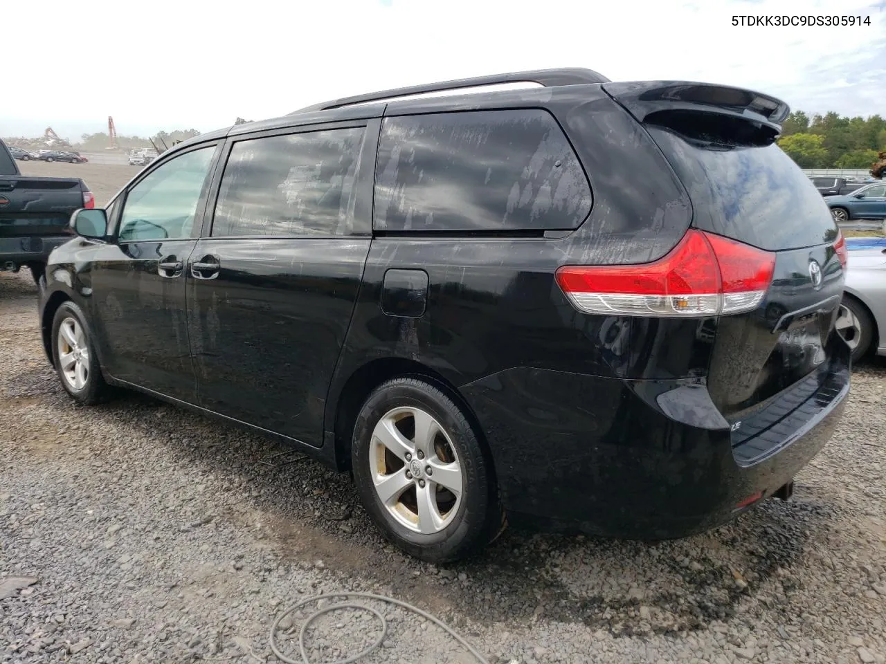 2013 Toyota Sienna Le VIN: 5TDKK3DC9DS305914 Lot: 71979364