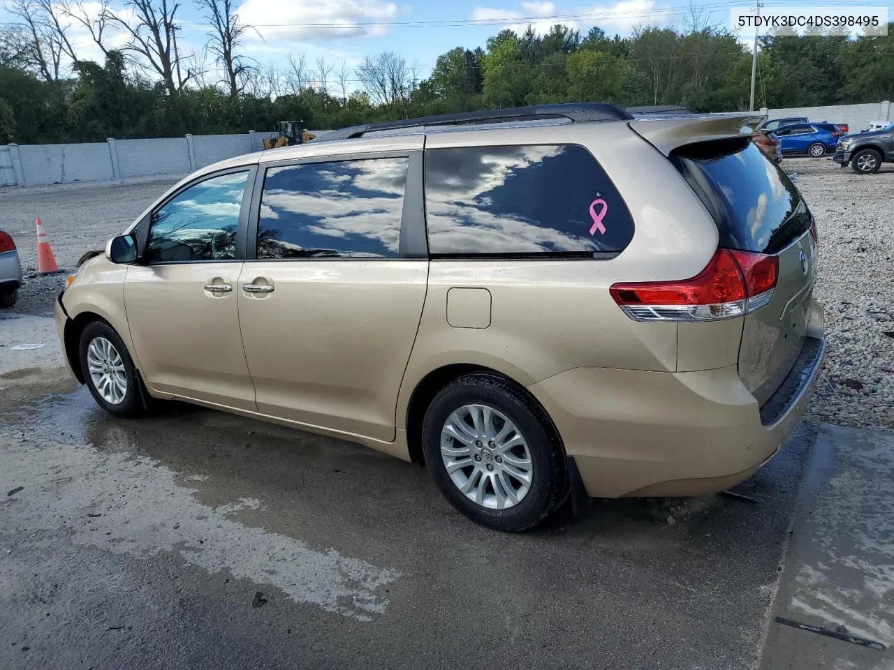 2013 Toyota Sienna Xle VIN: 5TDYK3DC4DS398495 Lot: 72187054