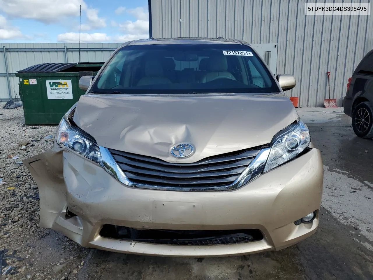 5TDYK3DC4DS398495 2013 Toyota Sienna Xle