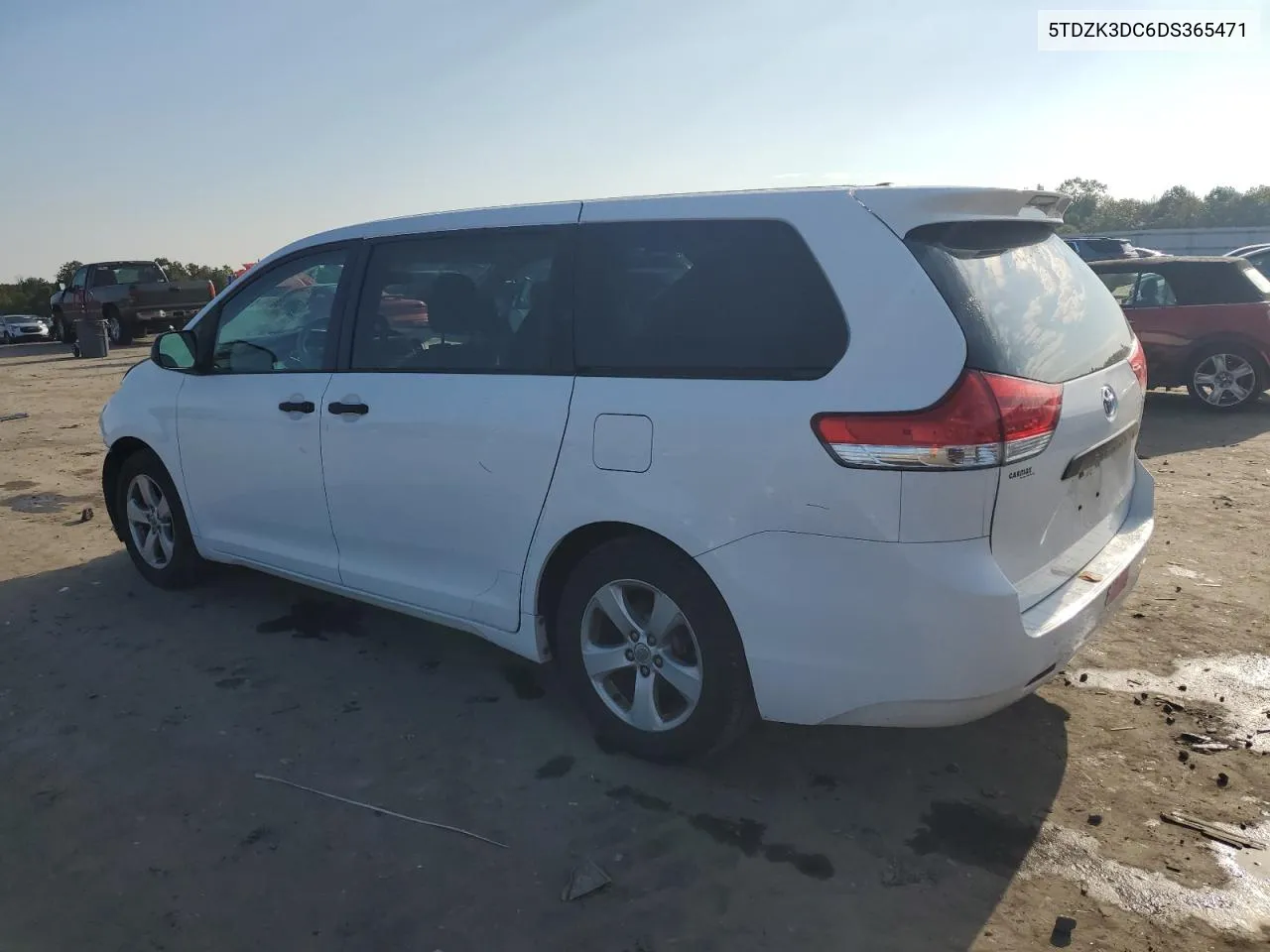 2013 Toyota Sienna VIN: 5TDZK3DC6DS365471 Lot: 72193314