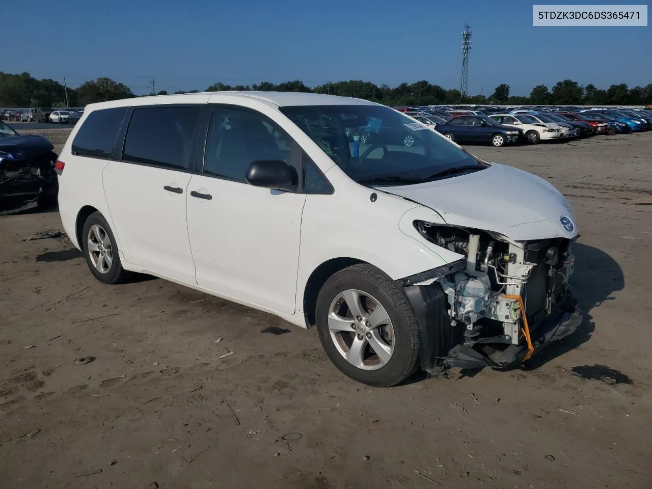 5TDZK3DC6DS365471 2013 Toyota Sienna