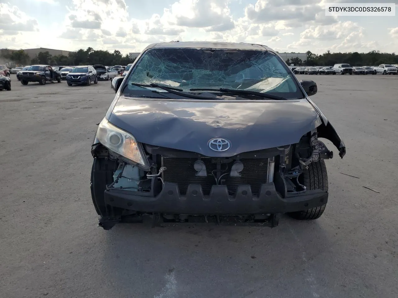 5TDYK3DC0DS326578 2013 Toyota Sienna Xle