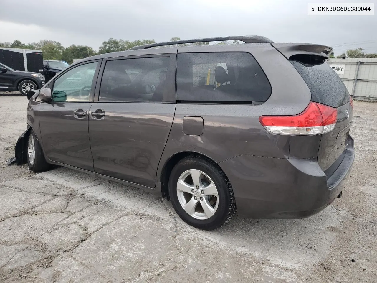 2013 Toyota Sienna Le VIN: 5TDKK3DC6DS389044 Lot: 72660794