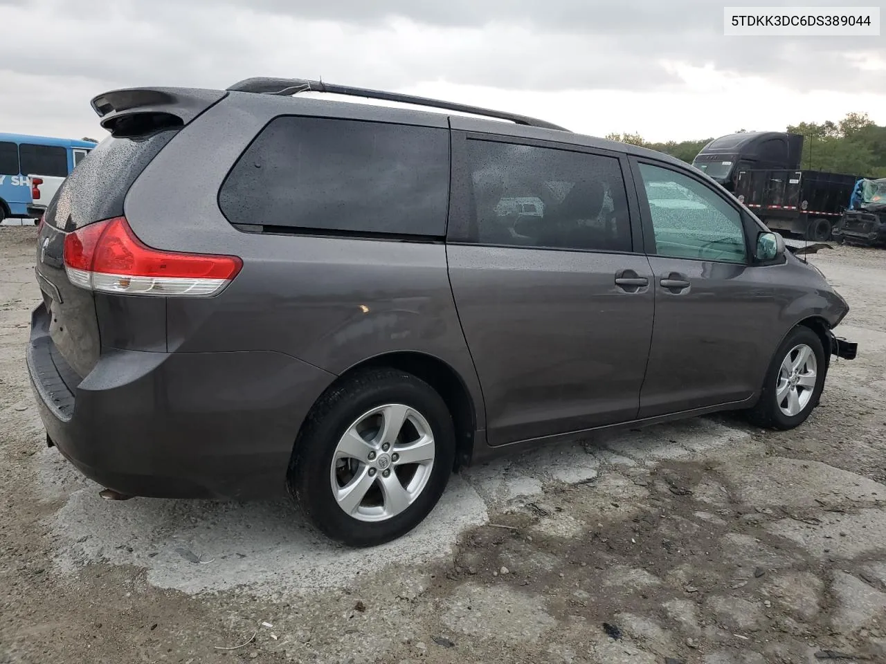 2013 Toyota Sienna Le VIN: 5TDKK3DC6DS389044 Lot: 72660794