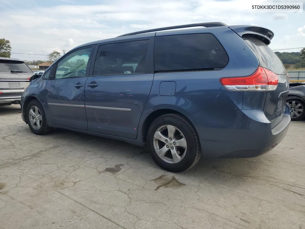 2013 Toyota Sienna Le VIN: 5TDKK3DC1DS390960 Lot: 72730144