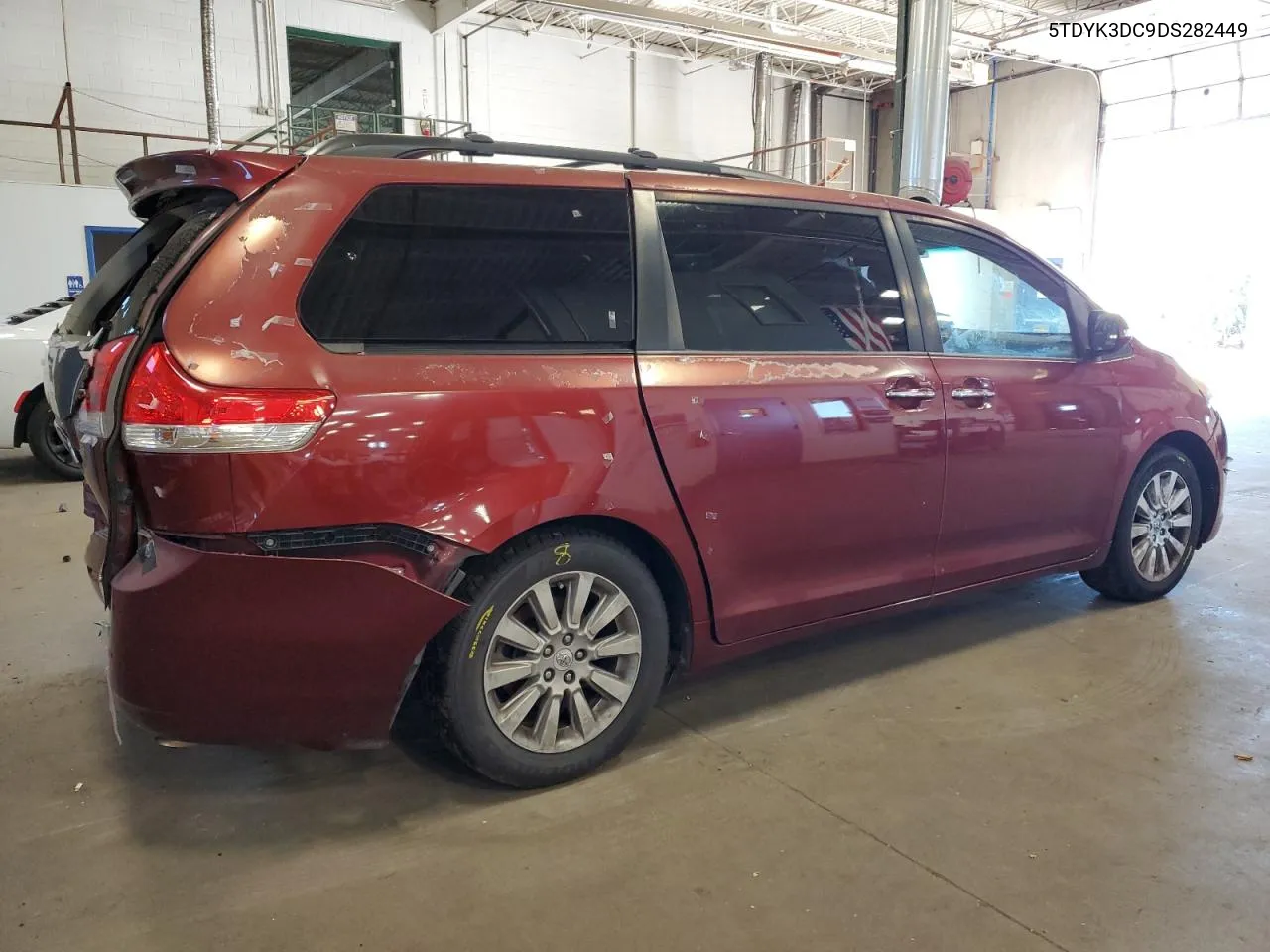 5TDYK3DC9DS282449 2013 Toyota Sienna Xle