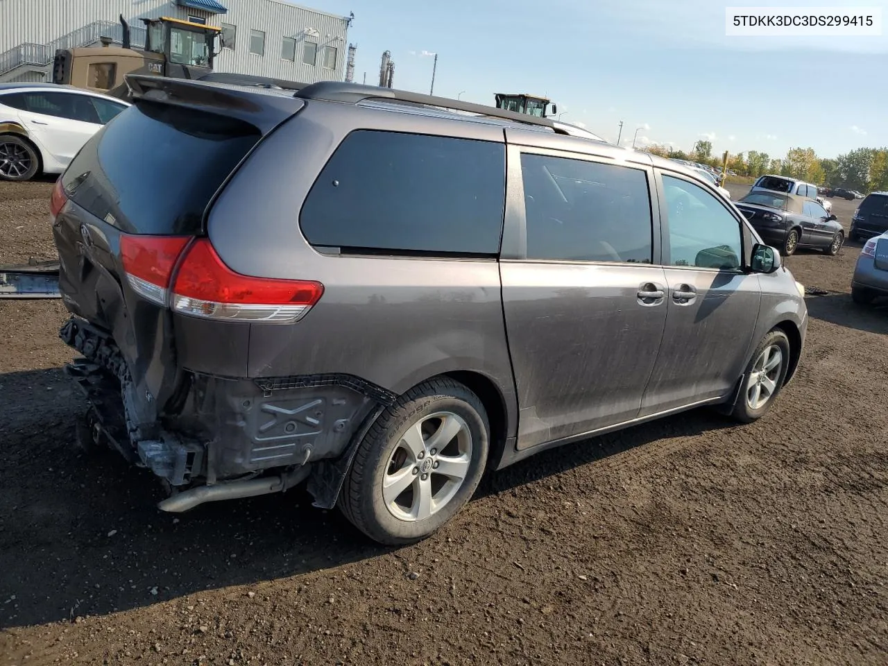 2013 Toyota Sienna Le VIN: 5TDKK3DC3DS299415 Lot: 72770654