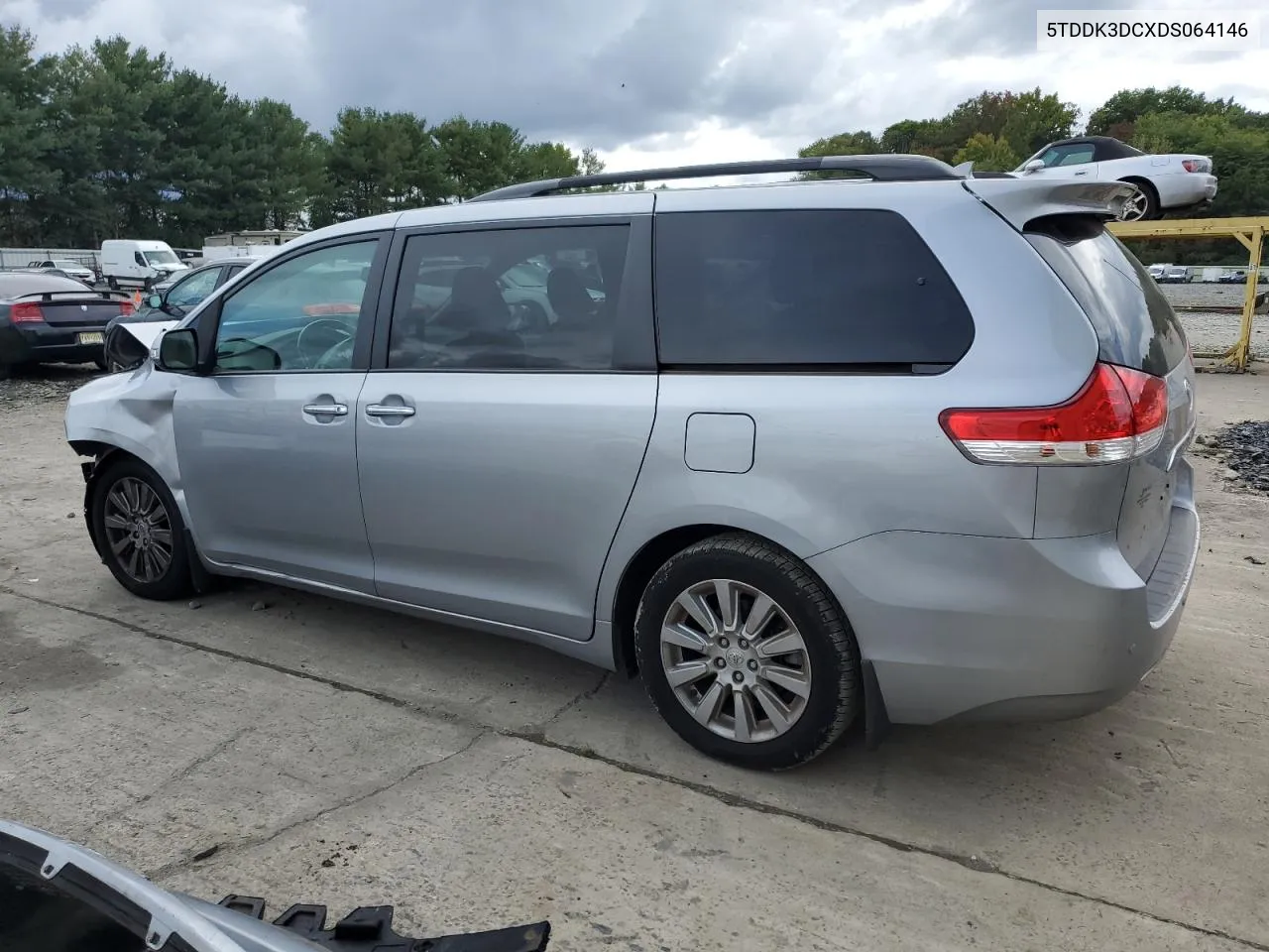 2013 Toyota Sienna Xle VIN: 5TDDK3DCXDS064146 Lot: 73564794